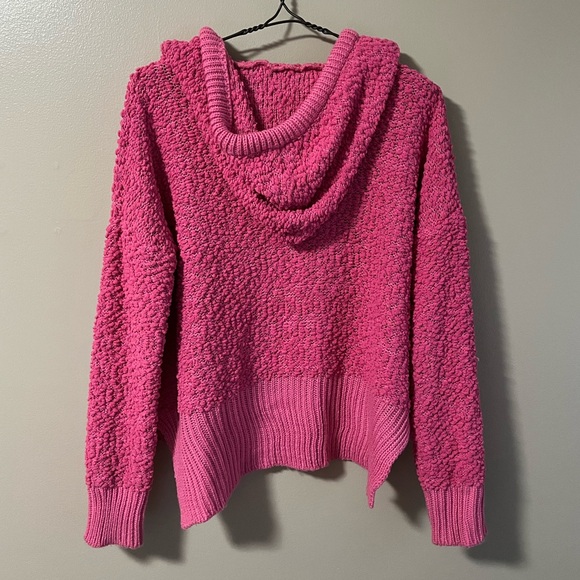 POL Pink Boucle Hoodie Small - Picture 5 of 10